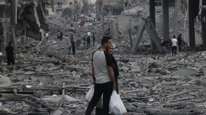 Gaza Weeps As Israel Bombs